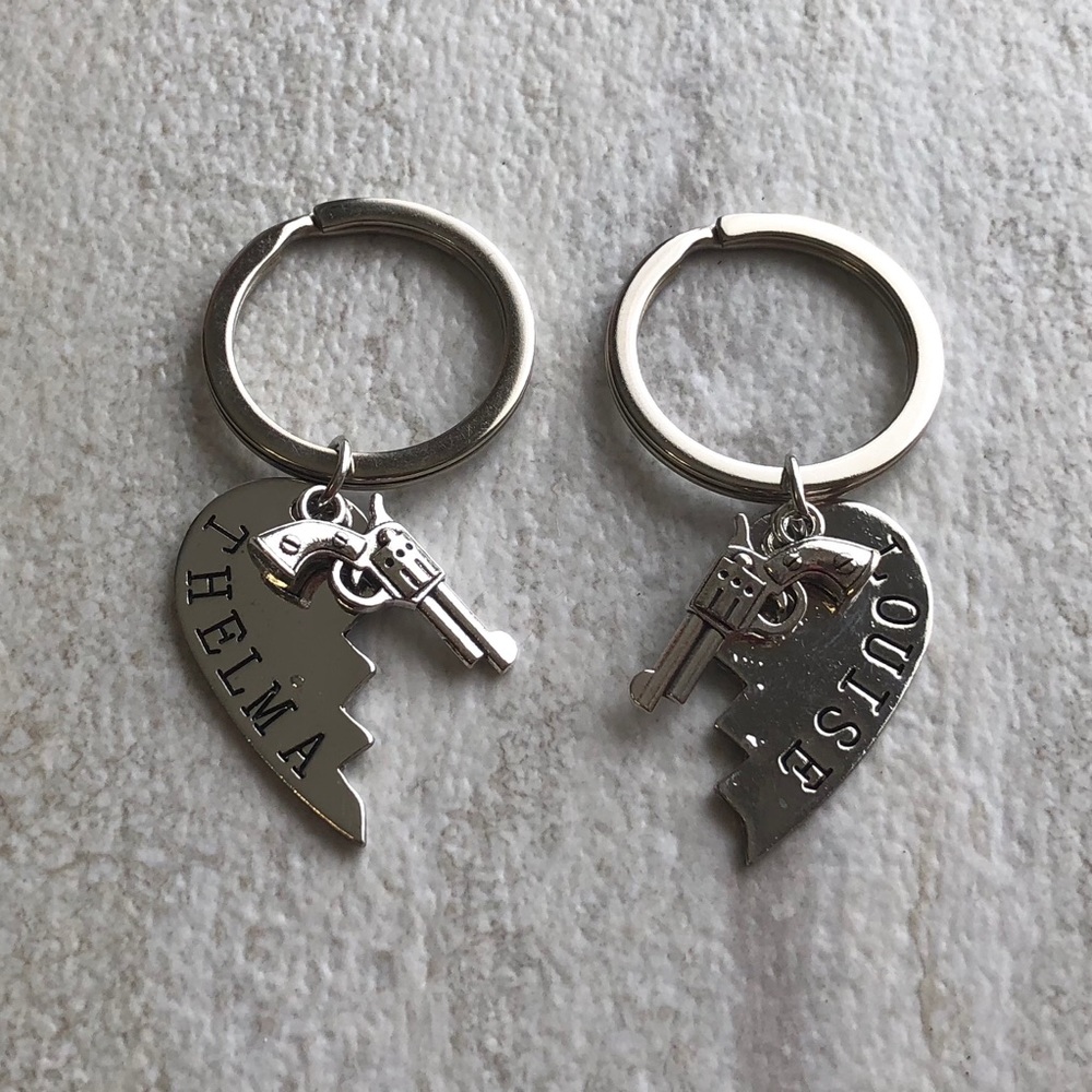 Thelma and Louise Keychains